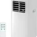 GarveeTech Portable Air Conditioner, 8,000 BTUs Room Air Conditioner, 3 in-1 Cooling AC Portable Air Conditioner with Fan & Dehumidifier, Standing Air Conditioner, Ventless Floor AC