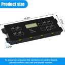 5304509493 Oven Control Board for Frigidaire Electrolux Kenmore Oven 316557115 Clock/Timer Oven Control Board (Include The Covering Panel)