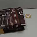 Sets of 3 Brown Kitchen Rugs and Mats Retro Brown Kitchen Rugs Non Slip Washable Door Mats for Floor Home Bathroom Cabin Farmhouse Decor