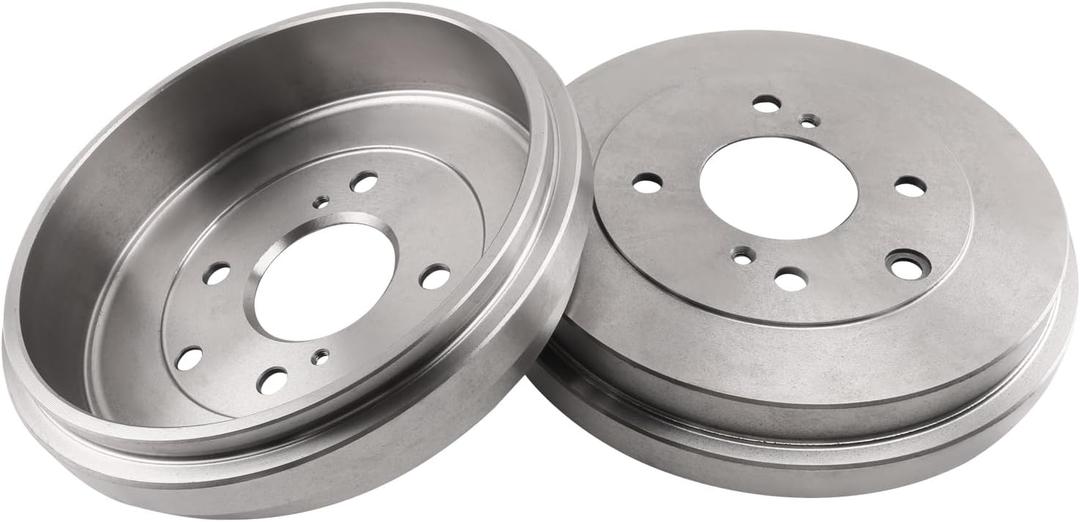 Rear Left & Right Disc Brake Drums Set Compatible with 2007-2012 sentra