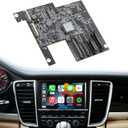 ISUDAR 2023 New PCM 3.1 Wireless Carplay & Android Auto Module for Porsche Panamera Cayenne Macan Cayman Boxster 911 718 Support Reverse Camera Parking Sensor Mirror Link Steering Wheel Control