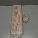 MOFII Wireless Keyboard Mouse Combo, Colorful Compact Full Size Wireless Keyboard and Mouse Set 2.4G Ultra-Thin Sleek Design for Windows, Computer, Desktop, PC, Notebook- Milk Tea Colorful