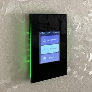 LANBON Smart Light Switch,1/2/3 Gang,3 Way for Whole House, LCD Magic Panel by WiFi Mesh Never be Offline, 2.4G Wi-Fi Smart Switch Compatible with Alexa&Google Home, Neutral Wire Required,L8-HS-Black