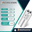 1499-576 1499-5761 Capacitor 60UF 370VAC Helps Motor Start Stably Explosion-Proof