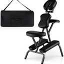 Giantex Portable Light Weight Massage Chair Travel Massage Tattoo Spa Chair w/Carrying Bag (Black)