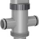 SHAPON Dual Split Hose Plunger Valve Compatible with Intex Pool Parts and Accessories Replacement for Above Ground Swimming Pool and Pool Filter Pump (1 Pack)