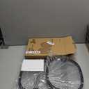 YISSVIC Electric Fly Swatter Foldable Bug Zapper Racket 2 in 1 Mosquito Killer with Attractant Light Rechargeable 1800mAh for Indoor Home Backyard Patio Camping (Black-2 Pack)