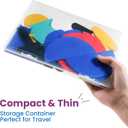 LiKee Open Ended Wooden Shape Puzzles with 36 Blocks and 60 Pattern Shapes for Toddlers 3+ Years Old, Montessori Toys Preschool Education Activity for Kids 4-8 Yrs