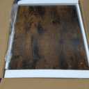 Huuger Nightstand with Charging Station, 27.6 Inch Bedside Table with Fabric Drawers, End Table with USB Ports and Outlets, Night Stand for Bedroom, Rustic Brown