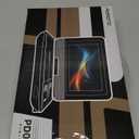 POFOTO 9.5" Portable DVD Player for Kids and Car with 7.5" Swivel Screen, 4-6 Hour Working Time, Car DVD Player with Dual Speakers, Remote Control, Support Sync TV, Region Free USB/ SD/ AV- Black