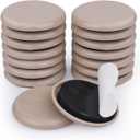 Furniture Sliders for Carpet & Hardwood Floors, 16 Pack 2 Inch Furniture Moving Pads with Heavy Duty Adhesive, Easily Move Any Item While Protect The Floor