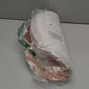 Tarklanda 100PCS Rose Gold Paper Placemats Disposable 13.4 Inch Round Glitter Paper Place Mat Valentines Rose Golden Decorative Shiny Table Mat for Birthday Wedding Holiday Party Sparkle Table Decor