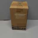 Bedsure GentleSoft Fleece Throw XL Blanket Cream - 300GSM Soft Lightweight Plush Cozy Blankets for Bed, Sofa, Couch, Travel, Camping, 50x70 Inches