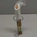 SIMPLETASTE Milk Frother Handheld Battery Operated Electric Foam Maker, Drink Mixer with Stainless Steel Whisk and Stand for Cappuccino, Bulletproof Coffee, Latte (White)