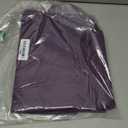 4 Piece Soft Caddice Faux Linen Decorative Place Mats Heat Resistant Dining Table Place Mats Kitchen Table Mats 12x18 Lilac