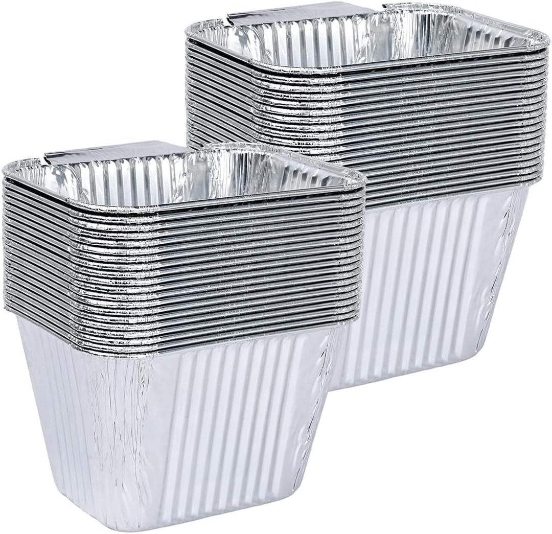 40-Pack Grease Pan Liners for Pit Boss 2, 3, 4-Burner Ultimate Griddles and the Pitboss 4BGS/D, Blue Rhino Razor & Country Smokers 4 Burner Portable Gas Griddle Drip Pans Disposable