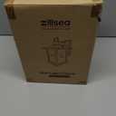 12'' Outdoor Porch Light, Matte Black Outdoor Wall Lantern with Water Ripple Glass, Exterior Lighting Fixture Wall Mount for House, Front Door, Garage, Rustproof Waterproof, Bulb Not Included