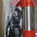 Hallmark Industries MA0387X-9 Sewage Pump with Float Switch, 1 HP, 115V, 7,250 GPH Max, 49 ft Lift, Stainless Steel