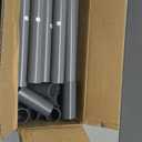 Trycooling Stuffed Animal Storage Zoo Stuffed Animal Holder Space Save Vertical Stuffed Animals Storage PVC with Elastic Band and Net for Playroom Bedroom Nursery (Grey 1)