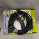 Sun Joe SPX-25H 25 Ft. Medium-Duty Pressure Washer Extension Hose, M22-15 MM Connectors, Compatible with Sun Joe SPX Series (Except SPX1500/1501), Manufacturer Original (Black)