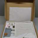 Bathtub Shower Faucet set with 10 Inch Shower Head and Handheld Shower System (Shower Head & Handheld, Brushed Gold)