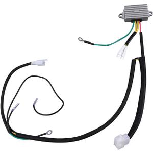 136-7879 Voltage Regulator with Harness Compatible with Exmark Quest Radius E S Series for Toro TimeCutter/Titan/Z-Master Voltage Regulator Replace 127-9219