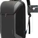 BANGE Travel Laptop Backpack Fits 15.6 Inch Notebook, Business Work Backpack with USB3.0 Fast Charging Port, Waterproof Travel Backpack With Luggage Sleeve (Grey)