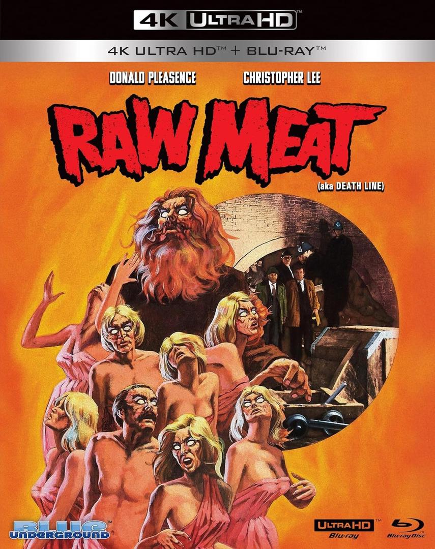Raw Meat (aka Death Line) [4K UHD + Blu-ray]