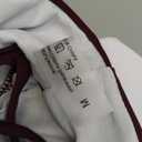 WDIRARA Women's Halter One Piece Swimsuit Beaded Deep V Neck Tie Backless Swimwear (Medium, Maroon)