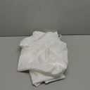 OEKO TEX fitted table cover 75"x40, White