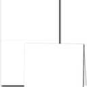Heavyweight Blank White A2 Folded Note Cards - 4.25" x 5.5" - Greeting Cards for Card Making - Thick 80lb Stock - Inkjet/Laser Printer Compatible (100 Cards)