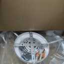 Franjulia 20" Ceiling Fans with Lights and Remote,Dimmable,6-Speed,Bright