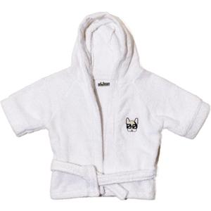 Dog Bathrobes (White, Medium)