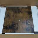 Snughome 10-30 Gallon Fish Tank Stand, Aquarium Stand 2-Tier Storage Shelves, Heavy Duty Terrarium Stand for Home Office Fish Tank Shelf, 30" L x 11.8" W x 30.7" H, Rustic Brown