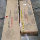 Ball & Cast Full Over Full Size Wooden Bunk Bed with Ladder and Guardrails,Low Floor Bunk Beds w/Slats Support,Space-Saving Multifunction Furniture for Apartment,Bedroom,Natural