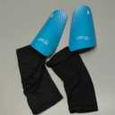 Northdeer Soccer Shin Guards for Kids Adults. Sleeves with Optimized Insert Pocket - Protective Soccer for Boys Girls Men L