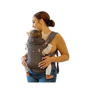 Infantino Flip 4-in-1 Convertible Baby Carrier, Adjustable, Ergonomic Babywearing, Registry Essential, Baby Carrier for Newborn to Toddler, Leopard