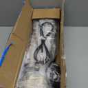 SZXYKEJI6-Lights Glass Globe Sputnik Chandelier Modern Flush Mount Ceiling Light Fixture Farmhouse Lighting for Dining Room Living Room Bedroom Kitchen Passageway(Balck and Gold)