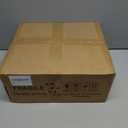 Fake Plants - 18" Wide Set of 2 Faux Boxwood Plants for Outdoor Planters, UV Resistant Artificial Topairy Ball Trees with Spike for Outdoor Decor (A - Pink Lilacs)