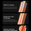 Creality Upgraded K1 Series Ceramic Heating Block KitQuick-swap Nozzle Kit, High Thermal Conductivity, 300C High Temperature Resistance, 3D Printer Accessories for K1/K1 Max/K1C(Old Version)