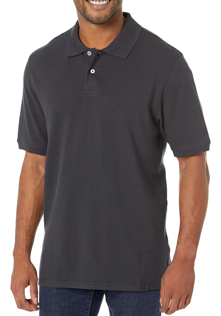 Amazon Essentials Men's Regular-Fit Cotton Pique Polo Shirt (in Big & Tall) XL