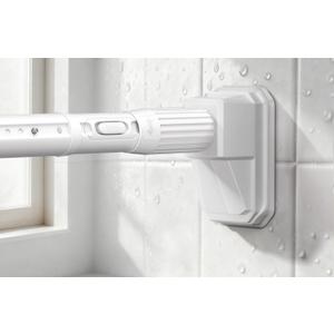 FADOTY Tension Curtain Rod No Drilling, 41-122 Inch Heavy Duty Shower Rod