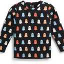 Monica + Andy Long Sleeve Tee, Organic Cotton Clothes for Girls & Boys, Printed T-Shirt Sizes for Kids, Toddler & Baby 12