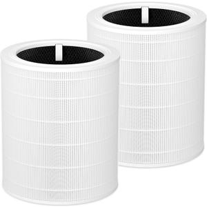 Core 600S Replacement Filter HEPA Replacement Filter for LEVOIT Core 600S Air Purifier, Core 600S-RF Air Purifier Replacement Filter, 2 Pack