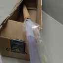 uxcell Frameless Glass Shower Door Sweep - Door Bottom Side Seal Strip with 1/4-Inch Drip Rail - 1/4-Inch Glass x 27.56-Inch Length