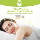 BAMPURE Luxury Series King Sheet Set - 100% Viscose derived from Bamboo Sheets King Size - Super Soft Viscose Bamboo Cooling Sheets for Hot Sleepers -Up to 16 Deep Pocket King Sheet Set (White)