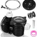 17307-0110S Pool Pump Tank Body Assembly Kit Compatible with Pentair Sta-Rite IntelliPro, Max-E-Pro Series, Includes V-Clamp, Seal Plate Kit & 2-Inch Union, Pool And Spa Inground Pump