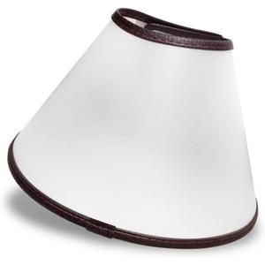 Adjustable Dog Collar - Protective Recovery Cone with Soft Edge for Anti-Bite, Surgery or Wound Healing (S)