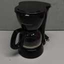 Elite Gourmet EHC4128 Automatic 4-Cup Brew & Drip Coffee Maker with Pause N Serve, Glass Carafe, Reusable Filter, On/Off Switch, Keep Warm, Water Level Indicator, Black