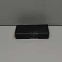 Vababa 16-Piece Stainless Steel Dessert Spoons, 6.6 Inches, Black